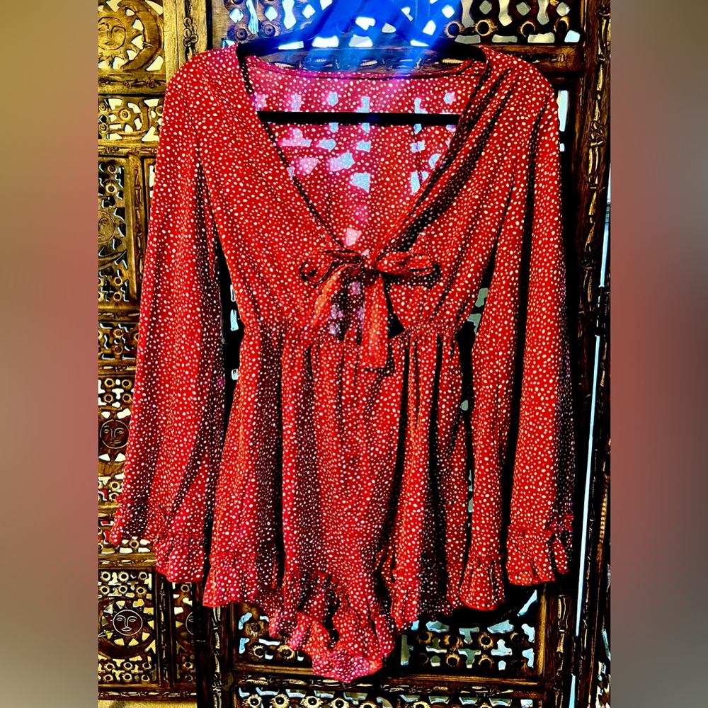 𝐑𝐞𝐝 𝐁𝐨𝐡𝐨 𝒫ℴ𝓁𝓀𝒶 𝒟ℴ𝓉 𝒯𝒾ℯ ℱ𝓇ℴ𝓃𝓉 𝐑𝐨𝐦𝐩𝐞𝐫 𝐗𝐒 𝐍𝐖𝐎𝐓
